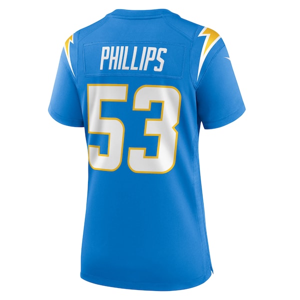 Del'Shawn Phillips Los Angeles Chargers Nike Women's Team Game Jersey -  Powder Blue
