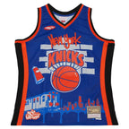 New York Knicks x Tats Cru Hardwood Classics Fashion Jersey - Blue