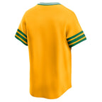 Oakland Athletics Nike Cooperstown Collection Limited Jersey - Gold