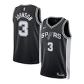 Keldon Johnson San Antonio Spurs Nike Unisex Swingman Jersey - Icon Edition - Black/White