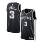 Keldon Johnson San Antonio Spurs Nike Unisex Swingman Jersey - Icon Edition - Black/White