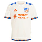 Luciano Acosta FC Cincinnati adidas Youth 2024 The Canvas Kit Replica Player Jersey - White