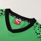 Puma Short Sleeve Training Jersey Set-PD02- Avocado Green/Black
