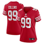 Maliek Collins San Francisco 49ers Nike Women's  Game Jersey -  Scarlet