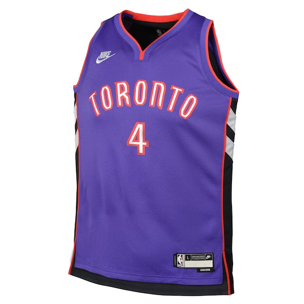 Scottie Barnes Toronto Raptors Nike Youth 2024/25 Swingman Jersey - Purple - Classic Edition