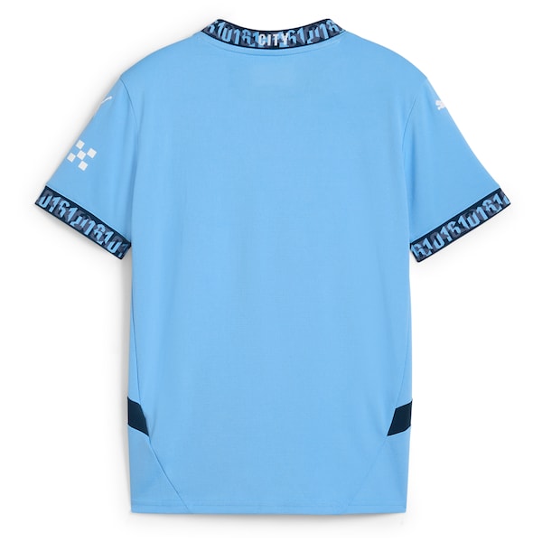 Manchester City Puma Youth 2024/25 Home Replica Jersey - Light Blue
