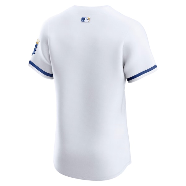 Kansas City Royals Nike Home Elite Jersey - White