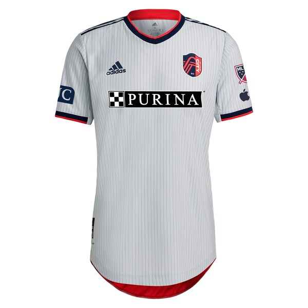 St. Louis City SC adidas 2024 The Spirit Kit Authentic Jersey - Gray