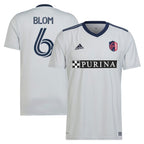 Njabulo Blom St. Louis City SC adidas 2024 The Spirit Kit Replica Jersey - Gray