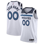 Minnesota Timberwolves Nike Unisex Swingman Custom Jersey White - Association Edition