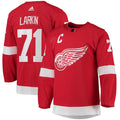 Dylan Larkin Detroit Red Wings adidas Home Primegreen Authentic Player Jersey - Red