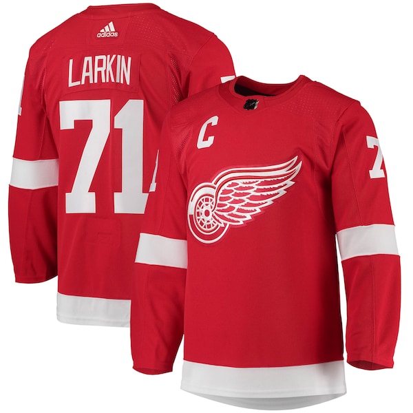 Dylan Larkin Detroit Red Wings adidas Home Primegreen Authentic Player Jersey - Red