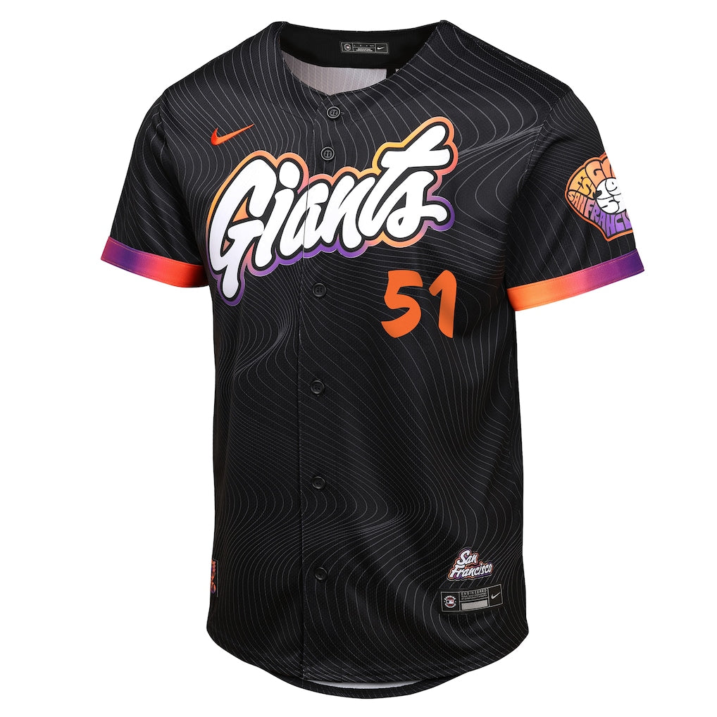 Jung Hoo Lee San Francisco Giants Outerstuff Youth 2025 City Connect Limited Jersey - Anthracite