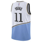 Trae Young Atlanta Hawks Nike Unisex 2024/25 Swingman Player Jersey - City Edition - White