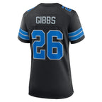 Jahmyr Gibbs Detroit Lions Nike Women's 2nd Alternate Game Jersey - Black