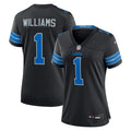 Jameson Williams Detroit Lions Nike Women's 2nd Alternate Game Player Jersey - Black