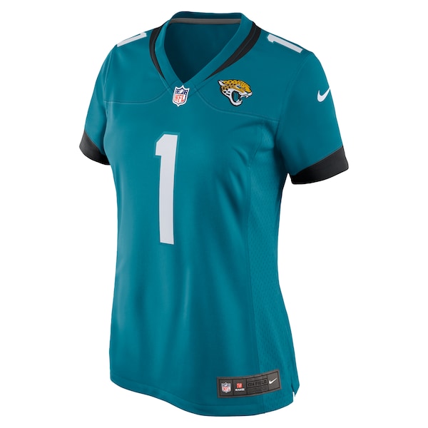 Travis Etienne Jacksonville Jaguars Nike Women's Game Jersey - Teal/Black