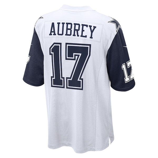 Brandon Aubrey Dallas Cowboys Nike Alternate Game Jersey - White