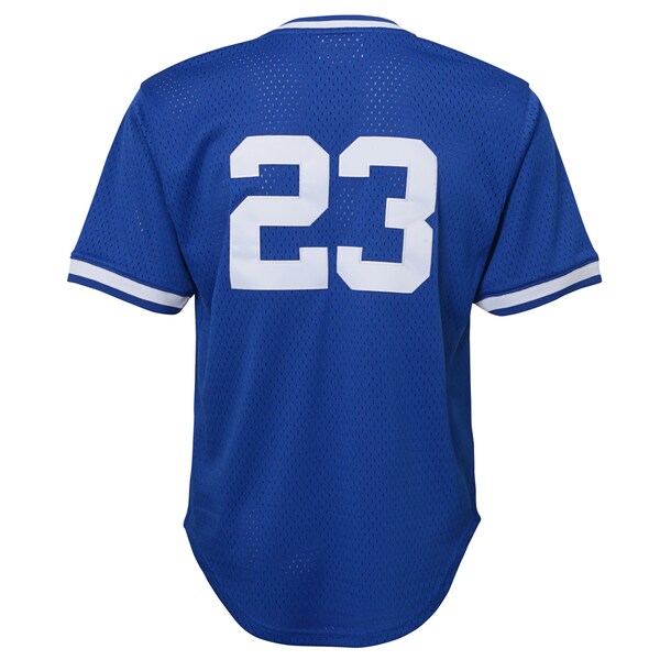 Ryne Sandberg Chicago Cubs Youth Cooperstown Collection Mesh Batting Practice Jersey - Royal