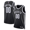 Brooklyn Nets Nike Unisex Swingman Custom Jersey Black - Icon Edition