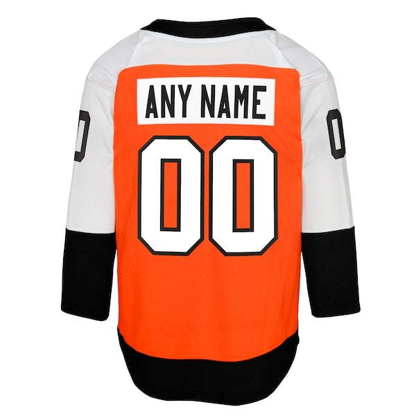 Philadelphia Flyers Youth Home Premier Custom Jersey - Orange