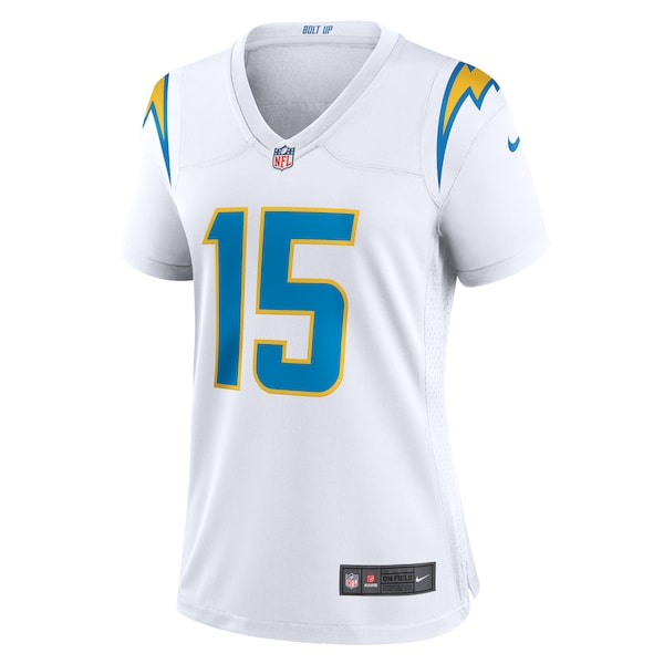 Ladd McConkey Los Angeles Chargers Nike Women's Game Jersey -  White/Navy/Royal