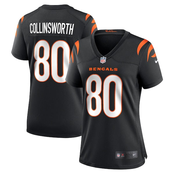 Cris Collinsworth Cincinnati Bengals Nike Women's Team Retired Player Game Jersey -  Black