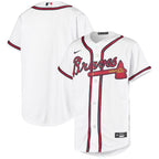 Atlanta Braves Nike Youth Home Replica Team Jersey - White