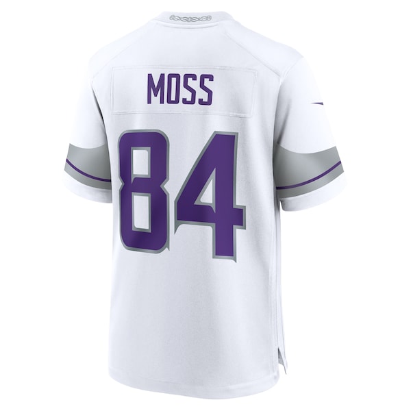 Randy Moss Minnesota Vikings Nike Alternate Retired Player Game Jersey - White