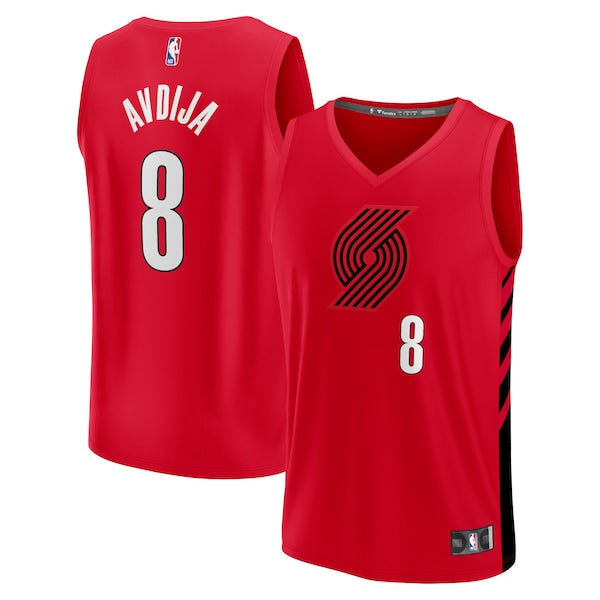 Deni Avdija Portland Trail Blazers  Youth Fast Break Player Jersey - Statement Edition - Red