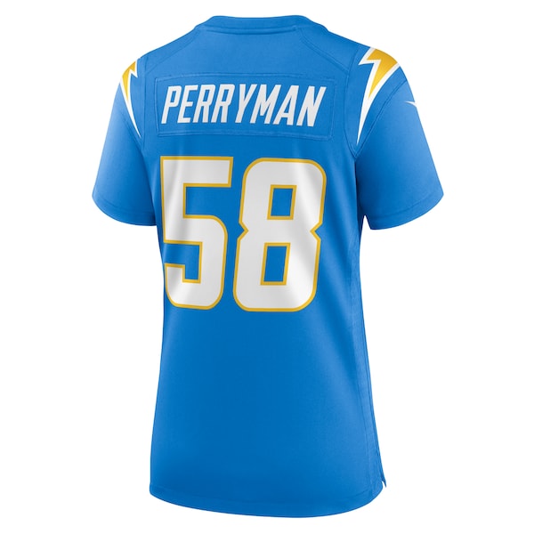 Denzel Perryman Los Angeles Chargers Nike Women's Team Game Jersey -  Powder Blue