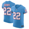 Derrick Henry Tennessee Titans Nike Oilers Throwback Vapor F.U.S.E. Elite Jersey - Light Blue