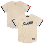 Los Angeles Dodgers Nike Preschool City Connect Jersey - Cream