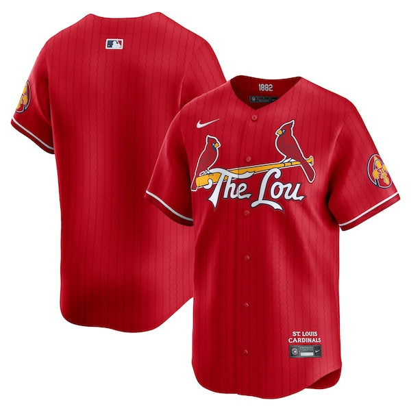 St. Louis Cardinals Nike City Connect Limited Jersey - Red