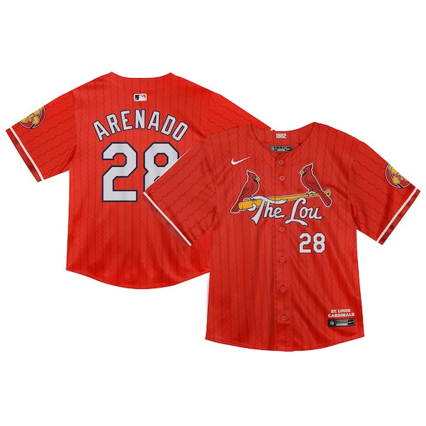 Nolan Arenado St. Louis Cardinals Nike Toddler 2024 City Connect Limited Player Jersey - Red