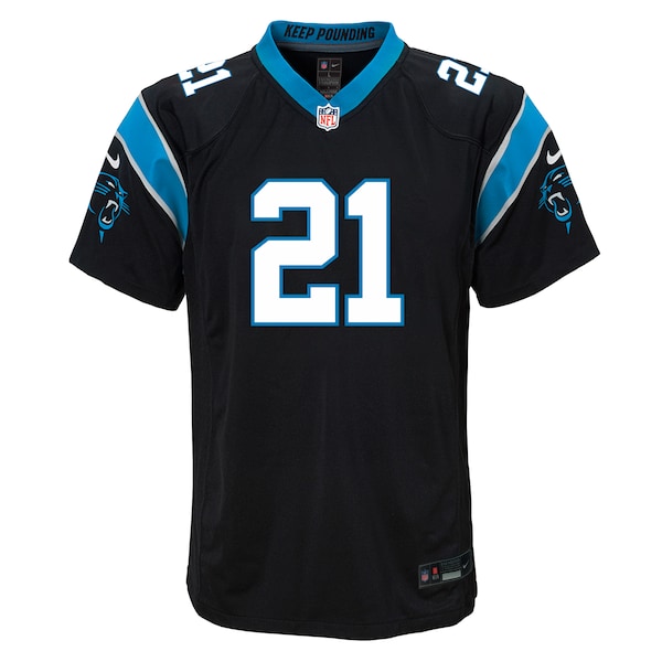 Jeremy Chinn Carolina Panthers Nike Youth Game Jersey - Black/Blue/White