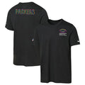 Green Bay Packers Nike Youth 2025 NFL Crucial Catch Tri-Blend Dri-FIT T-Shirt - Black