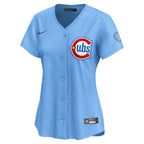 Chicago Cubs Nike Women's Alternate Limited Jersey - Light Blue