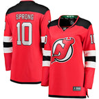 Daniel Sprong New Jersey Devils  Women's Home Breakaway Player Jersey - Red