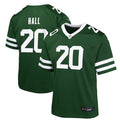 Breece Hall New York Jets Nike Youth Game Jersey - Legacy Green