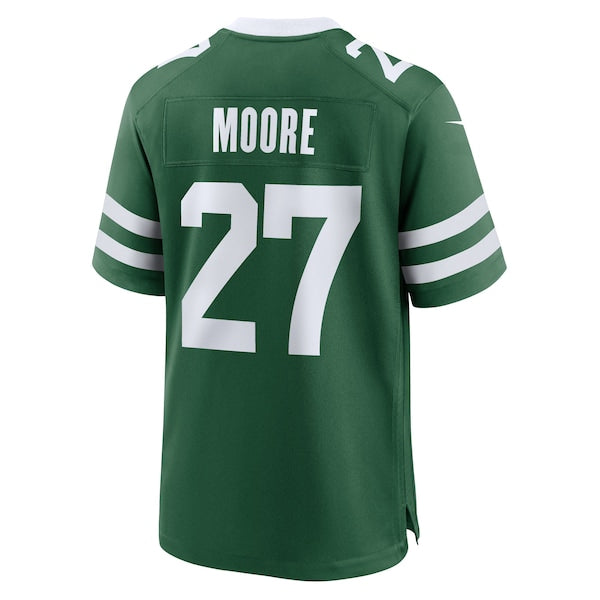 Malachi Moore New York Jets Nike Team Game Jersey - Legacy Green