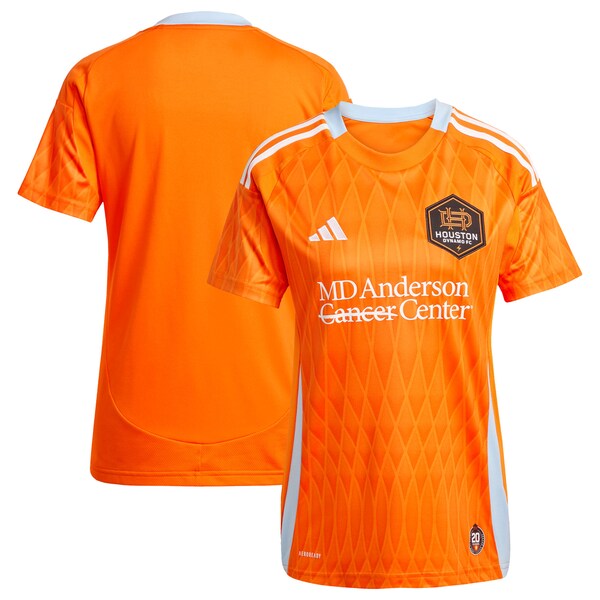 Houston Dynamo FC adidas Women's 2025 Season 20 Replica Jersey - Orange