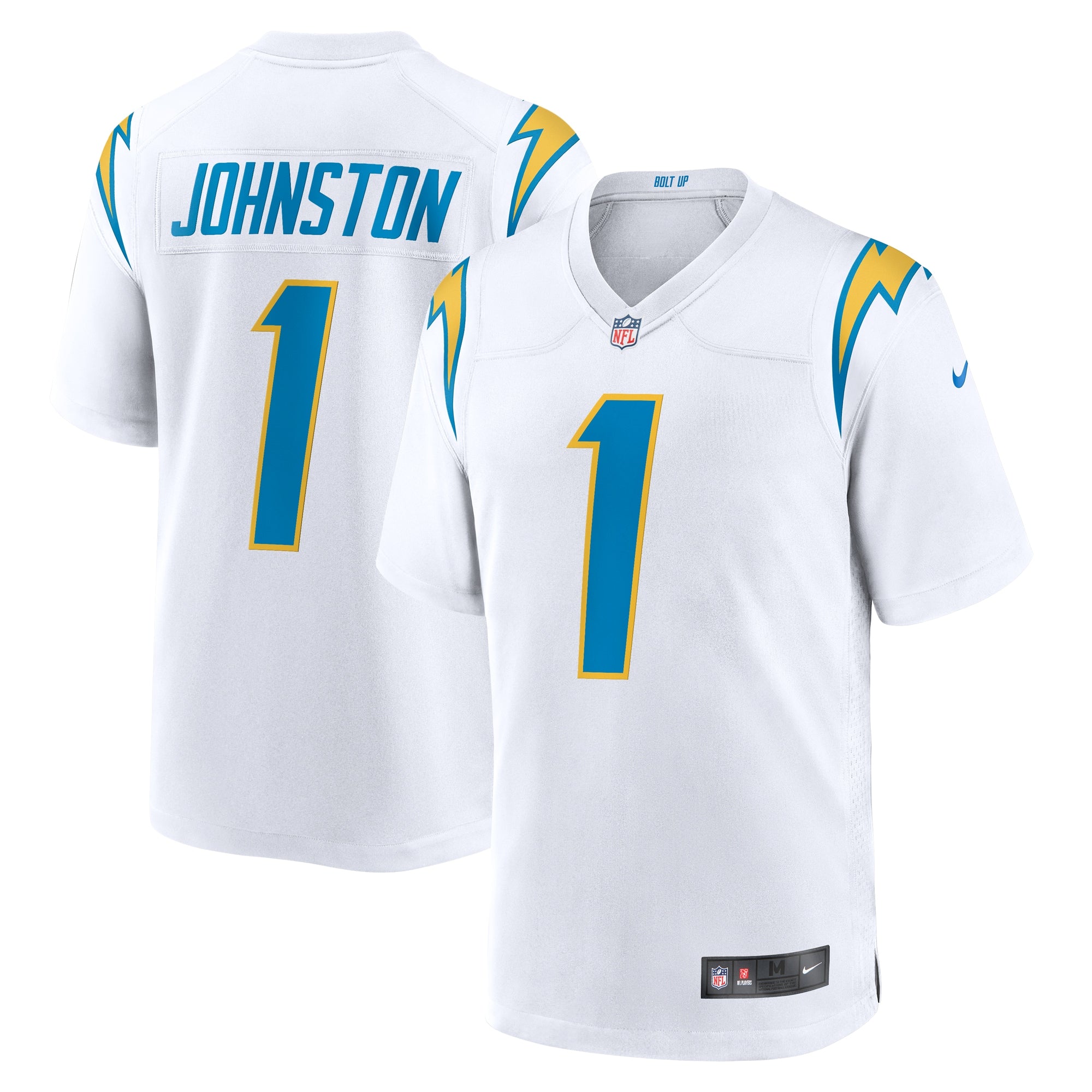 Quentin Johnston Los Angeles Chargers Nike Alternate Game Jersey - Navy/Royal/White