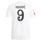 Kylian Mbappé Los Merengues adidas 2024/25 Home Authentic Player Jersey - White