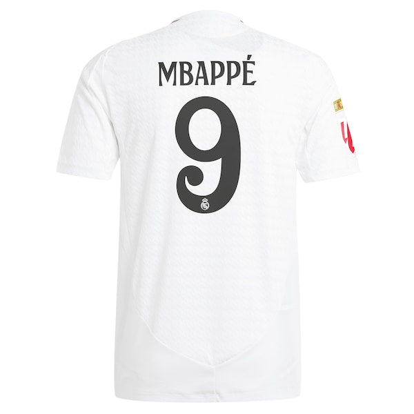 Kylian Mbappé Los Merengues adidas 2024/25 Home Authentic Player Jersey - White