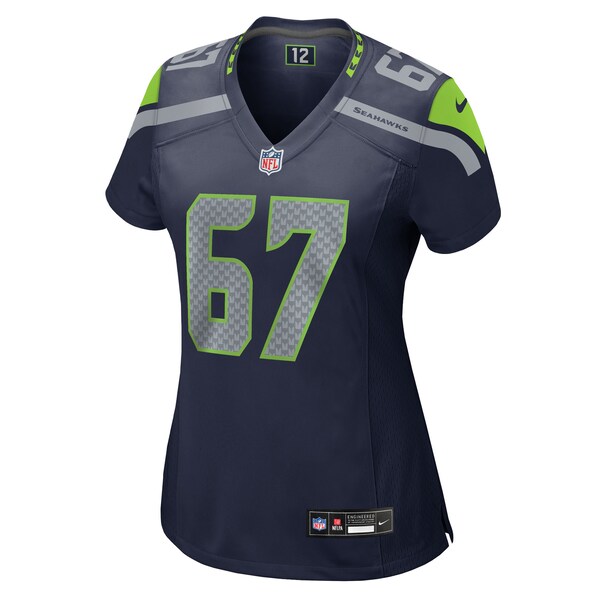 Charles Cross Seattle Seahawks Nike Women's Team Game Jersey -  College Navy