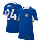 Reece James Chelsea Nike Youth 2023/24 Home Stadium Replica Jersey - Blue