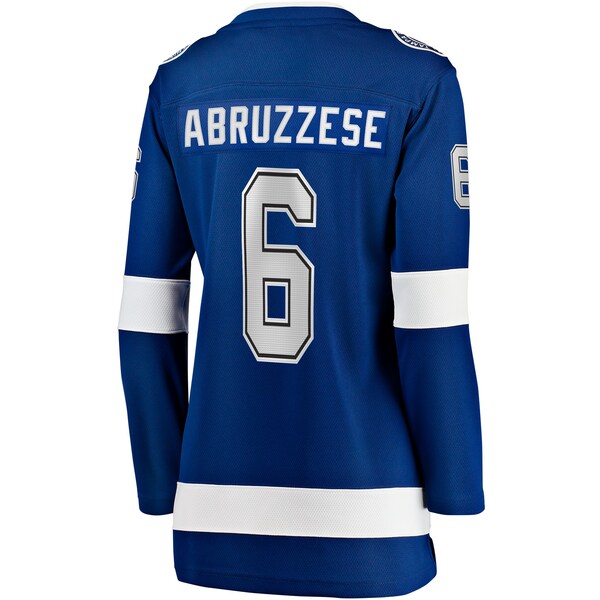 Nick Abruzzese Tampa Bay Lightning  Women's Home Breakaway Jersey - Blue