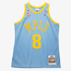 Men's Los Angeles Lakers Kobe Bryant Mitchell & Ness Powder Blue 2001/02 Hardwood Classics Authentic Player Jersey