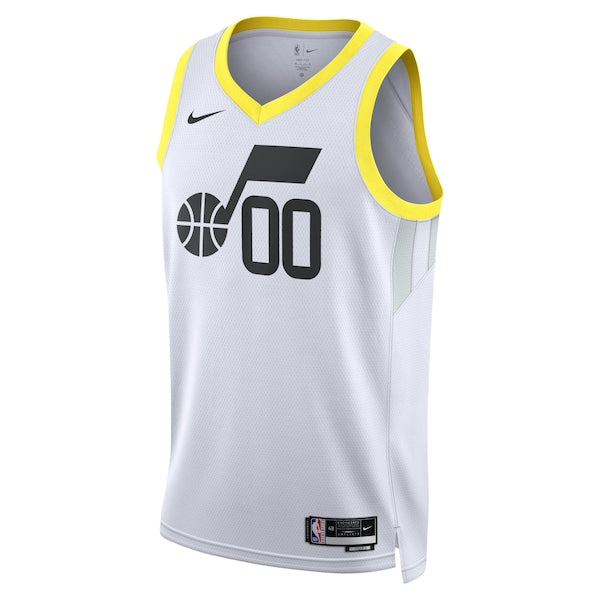 Utah Jazz Nike Unisex Swingman Custom Jersey White - Association Edition